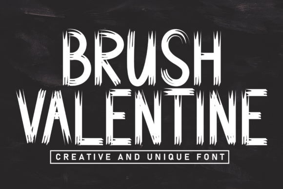 Brush Valentine: Captivating Charisma for Your Designs