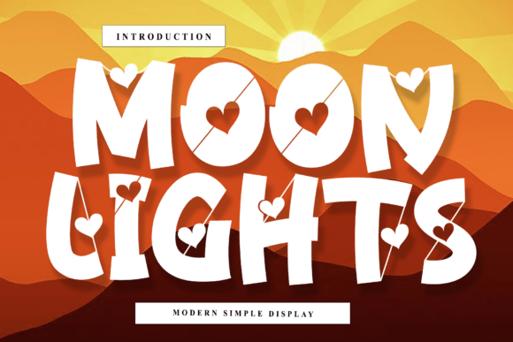 Inject Whimsy and Charm with the Moon Lights Font