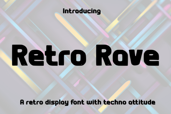 Retro Rave: The Futuristic 90s Font for Bold Visuals
